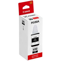 Canon Pixma GI690BK Ink Bottle Refill Black 
