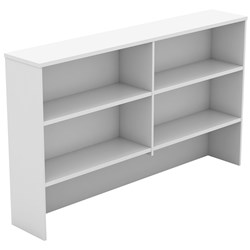 OM Overhead Hutch 1200W x 325D x 1080mmH All White 