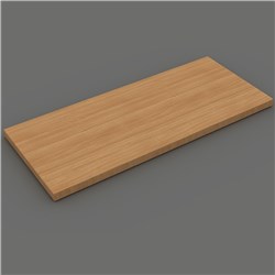 OM Straight Desk Top Only 1800W x 900D x 25mmH Beech 