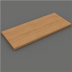 OM Straight Desk Top Only 1500W x 750D x 25mmH Beech 