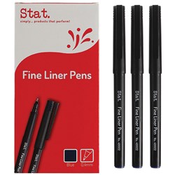 Stat Fineliner Pen Fine 0.4mm Blue