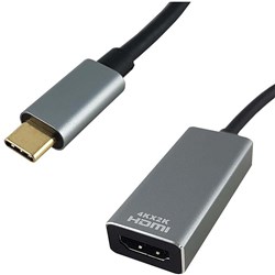 Shintaro USB-C To HDMI 4K Adapter Silver 