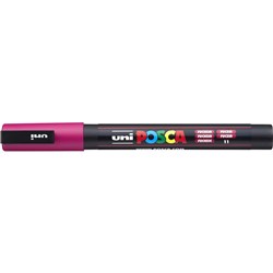 Uni Posca PC-3M Paint Marker Fine 1.3mm Bullet Tip Fuchsia 