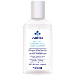 Dynatise Hand Sanitiser Gel 70% Alcohol 100ml  