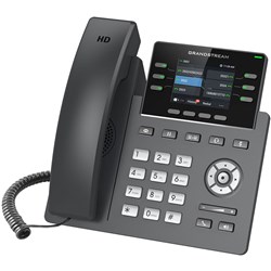 Grandstream GRP2613 6 Line Corded Desk IP Phone Grey 