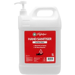 Trafalgar Antibacterial Hand Sanitiser 70% Ethanol 5L 