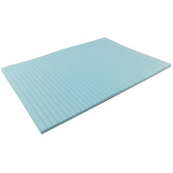 Writer Bond Pad A4 Double Sided Ruled Blue 50 Sheets 