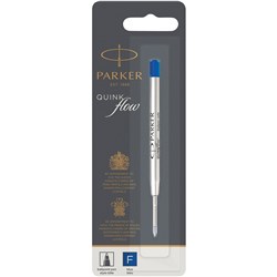 Parker Quinkflow Refill Ballpoint Pen Fine 0.8mm Blue