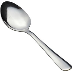Connoisseur Flat Dessert Spoon 17.5cm Stainless Steel Pack Of 24