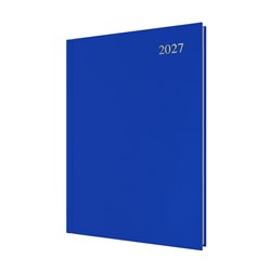 Collins Essential Diary A4 Day To Page Blue 