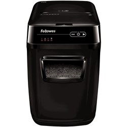 Fellowes AutoMax&trade; 150C Auto Feed Cross-Cut Shredder Black