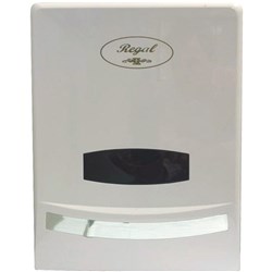 Regal Slimline Hand Towel Plastic Dispenser White 