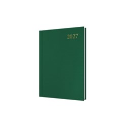 Collins Essential Diary A5 Day To Page Green 