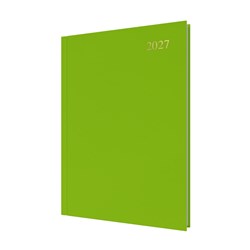 Collins Essential Diary A4 Day To Page Lime 