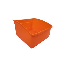 Visionchart - Plastic Large Book Tub Orange