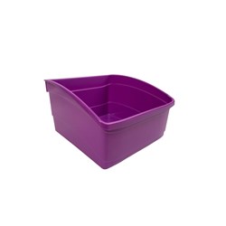 Visionchart - Plastic Large Book Tub Purple