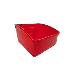 Visionchart - Plastic Large Book Tub Red