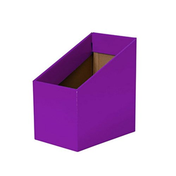 Visionchart - Book Box  Purple Pack of 5