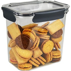 Italplast Snap Lock PET Plastic Food Container  2850ml Clear