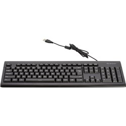 Moki Wired USB Keyboard Black 