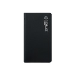 Upward Superior Pocket Diary A6/7 Week To View Black