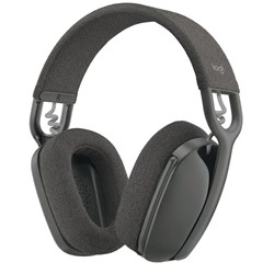 Logitech Zone Vibe 100 Headphones With Microphone Graphite