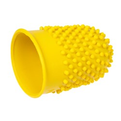 Rexel Thimblettes Finger Cones Size 3 Yellow Pack of 10 
