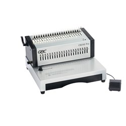 GBC CB25PRO CombBind Pro Electric Binding Machine Silver