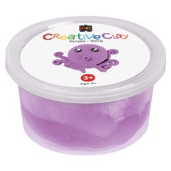 Educational Colours CreativeClay 100gm Purple 