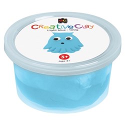 Educational Colours CreativeClay 100gm Light Blue 