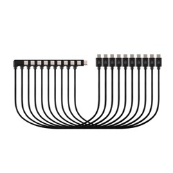 Kensington USB-C Charging Cables 30cm Black Pack Of 10 