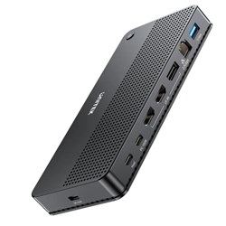 Unitek USB-C 8K Universal Docking Station 13 In 1 Black 
