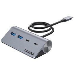 Unitek USB-A/USB-C 4 In 1 Hub Space Gray 
