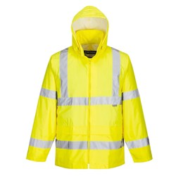 Portwest Hi-Vis Rain Jacket 3XL Yellow 