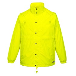 Huski Stratus Rain Jacket Large Yellow 