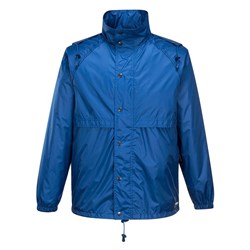 Huski Stratus Rain Jacket Small Cobalt Blue 