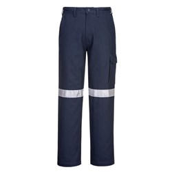Portwest Cargo Pants With Tape Size 40 Short Navy 