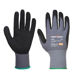Portwest DermiFlex Gloves Extra Large Black 