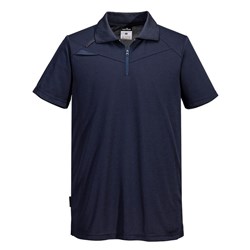 Portwest DX4 Polo Shirt Short Sleeve Small Navy 