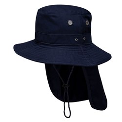 Portwest Wide Brim Hat Small/Medium Navy 