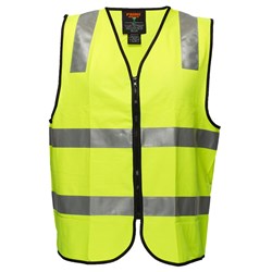 Portwest Hi-Vis Zipped Vest 3XL Yellow