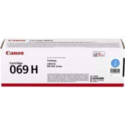 Canon CART069HC Toner Cartridge High Yield Cyan 