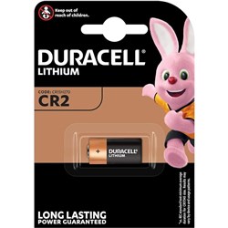 Duracell Coppertop Lithium Battery CR2 