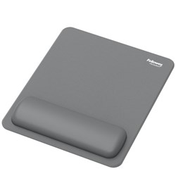 Fellowes Breyta Mousepad Wrist Rest Grey 