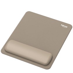 Fellowes Breyta Mousepad Wrist Rest Sand 