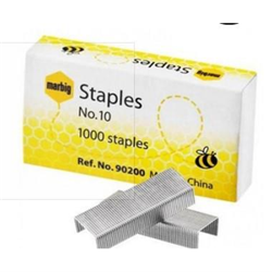 MARBIG STAPLES No 10 Box of 1000