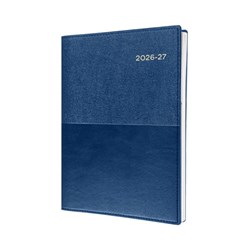 Collins Vanessa Financial Year Diary A4 Day To Page Blue 