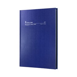 Collins Kingsgrove Diary A4 2 Days To Page Blue 