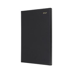 Collins Belmont Desk Diary A4 2 Days To Page Black 