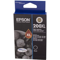 Epson 200XL Ink Cartridge High Yield Black